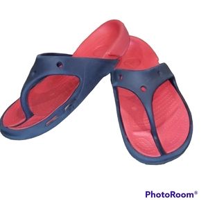 Croc flip flops size junior 3